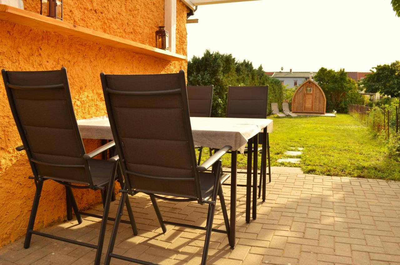 Lehmhaeuschen Mit Sauna Tangermünde المظهر الخارجي الصورة