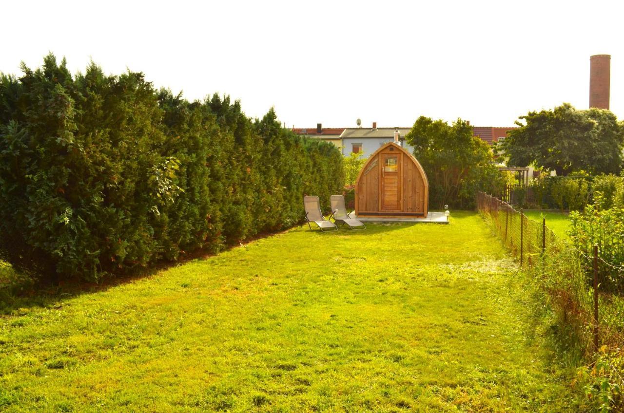 Lehmhaeuschen Mit Sauna Tangermünde المظهر الخارجي الصورة