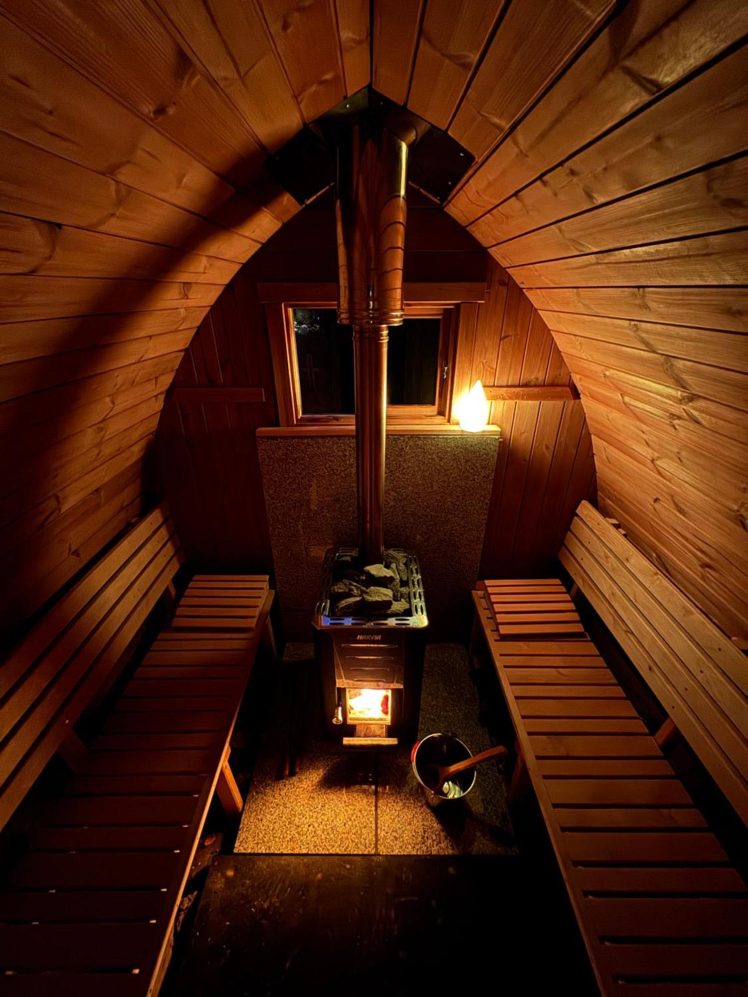 Lehmhaeuschen Mit Sauna Tangermünde المظهر الخارجي الصورة